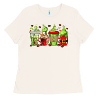 Bone grinch coffee cups Ladies Tee - texasbilliewilder