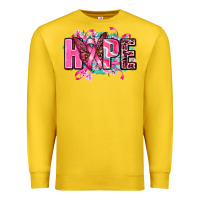 Lemon hope with butterfly's Premium Sweatshirt - AdoDesignShop