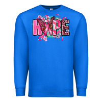 True Royal hope with butterfly's Premium Sweatshirt - AdoDesignShop