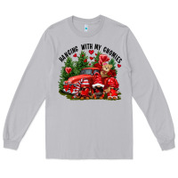 Moon Dust Valentine's Day hanging with my gnomies Long Sleeve Tee - FaDigitalArtStudio