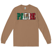 Toasted Coconut Mexican Flag Padre Long Sleeve Tee - Jasminsmagicworld
