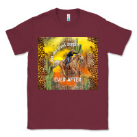 Burgundy and she lived happily ever after Classic Tee - TumblerDesignByShophia