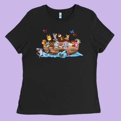 Noahs Ark Ladies Tee Designed By Texasbilliewilder