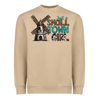 Just A Small Town Girl Heavyweight Sweatshirt | Teevron