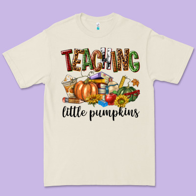 Teaching Little Pumpkins Premium Tee Designed By Texasbilliewilder