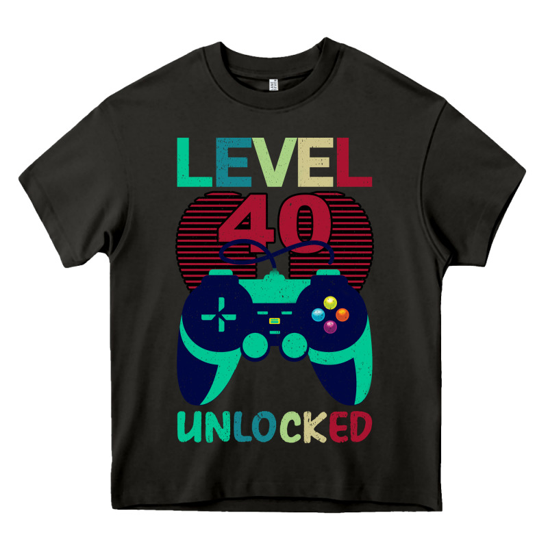 Level 40 Unlocked Heavy Core Tee by Bettercallsaul | Teevron