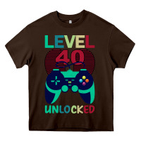 Chocolate Brown Level 40 Unlocked Heavy Core Tee - Bettercallsaul