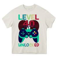 Cream Level 40 Unlocked Heavy Core Tee - Bettercallsaul