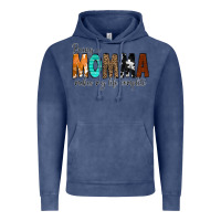 Vintage Denim Being a Momma Makes My Life Complete Vintage Hoodie - CowCowDesign