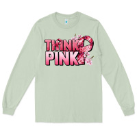 Think Pink Cancer Awareness Long Sleeve Tee | Teevron