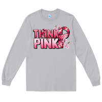 Moon Dust Think pink Cancer Awareness Long Sleeve Tee - FaDigitalArtStudio