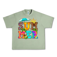 Oil Green summer Urban Heavy Tee - RanaPortraitStore