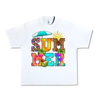 White summer Urban Heavy Tee - RanaPortraitStore
