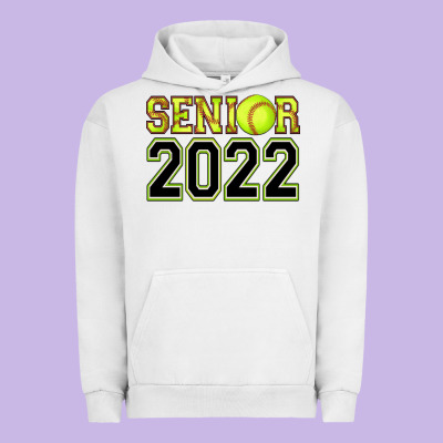 Senior Softball Urban Hoodie Designed By Adodesignshop