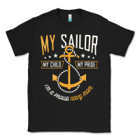 Black Proud Navy Mother for Moms of Sailors Proud Mom Navy Family Classic Tee - longCreatives