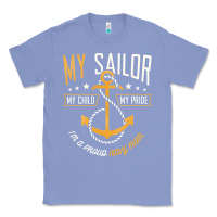 Colony Blue Proud Navy Mother for Moms of Sailors Proud Mom Navy Family Classic Tee - longCreatives