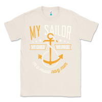 Natural Proud Navy Mother for Moms of Sailors Proud Mom Navy Family Classic Tee - longCreatives