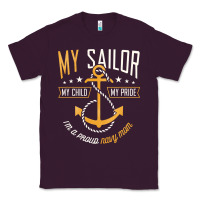 Plum Proud Navy Mother for Moms of Sailors Proud Mom Navy Family Classic Tee - longCreatives