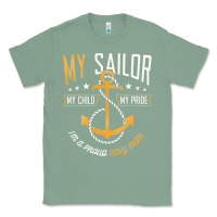 Sage Proud Navy Mother for Moms of Sailors Proud Mom Navy Family Classic Tee - longCreatives