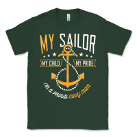 Sports Green Proud Navy Mother for Moms of Sailors Proud Mom Navy Family Classic Tee - longCreatives