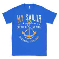 True Royal Proud Navy Mother for Moms of Sailors Proud Mom Navy Family Classic Tee - longCreatives