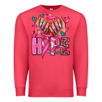 Cardinal hope with woman hands Premium Sweatshirt - AdoDesignShop