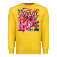 Lemon hope with woman hands Premium Sweatshirt - AdoDesignShop