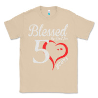 Mushroom Vintage 50th Birthday Blessed By God For 50 Years Birthday Classic Tee - longCreatives