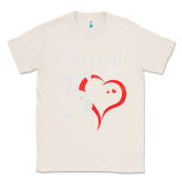 Natural Vintage 50th Birthday Blessed By God For 50 Years Birthday Classic Tee - longCreatives