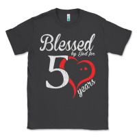 Smoke Vintage 50th Birthday Blessed By God For 50 Years Birthday Classic Tee - longCreatives
