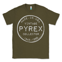Army Green Pyrex Mark  Vintage Collector Made in USA Classic Tee - longCreatives