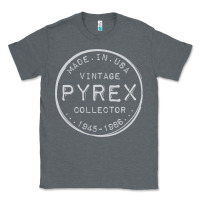 Charcoal Heather Pyrex Mark  Vintage Collector Made in USA Classic Tee - longCreatives
