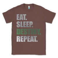 Chestnut Destiny  Eat Sleep Destiny Repeat Short Sleeve Classic Tee - longCreatives