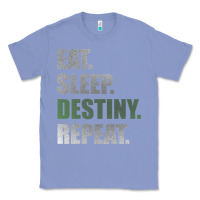 Colony Blue Destiny  Eat Sleep Destiny Repeat Short Sleeve Classic Tee - longCreatives