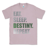 Lilac Destiny  Eat Sleep Destiny Repeat Short Sleeve Classic Tee - longCreatives