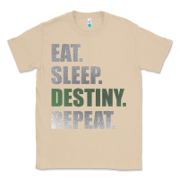 Mushroom Destiny  Eat Sleep Destiny Repeat Short Sleeve Classic Tee - longCreatives