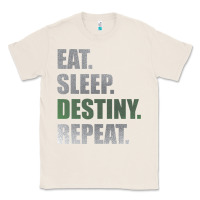 Natural Destiny  Eat Sleep Destiny Repeat Short Sleeve Classic Tee - longCreatives