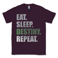 Plum Destiny  Eat Sleep Destiny Repeat Short Sleeve Classic Tee - longCreatives