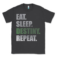 Smoke Destiny  Eat Sleep Destiny Repeat Short Sleeve Classic Tee - longCreatives