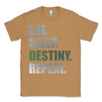 Toasted Coconut Destiny  Eat Sleep Destiny Repeat Short Sleeve Classic Tee - longCreatives