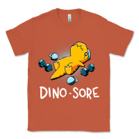 Copper Dino Sore Funny Dinosaur Workout Gym Fitness Lifting Classic Tee - longCreatives