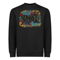 Black wife mom boss Heavyweight Sweatshirt - SublimationCraftShop