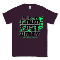 Plum Dirt Modified Racing Apparel Sprint Car Dirt Track Racing Classic Tee - longCreatives