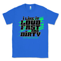 True Royal Dirt Modified Racing Apparel Sprint Car Dirt Track Racing Classic Tee - longCreatives