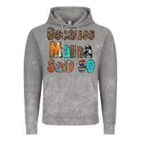 Cloud Rock Because Mama Said So Vintage Hoodie - CowCowDesign