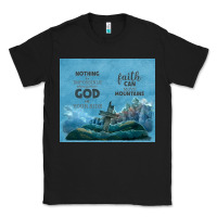 Black nothing is impossible with cross Classic Tee - TumblerDesignByShophia