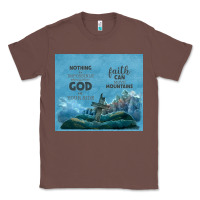 Chestnut nothing is impossible with cross Classic Tee - TumblerDesignByShophia