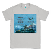 Moon Dust nothing is impossible with cross Classic Tee - TumblerDesignByShophia