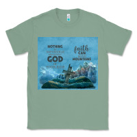 Sage nothing is impossible with cross Classic Tee - TumblerDesignByShophia