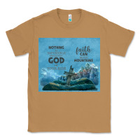 Toasted Coconut nothing is impossible with cross Classic Tee - TumblerDesignByShophia